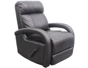 Harvey Leather Swivel Glider Recliner (2 Colors)