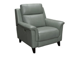 Kester Leather Power Headrest Power Recliner (Mint) In stock