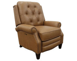 Ava Leather Power Recliner in Ponytail