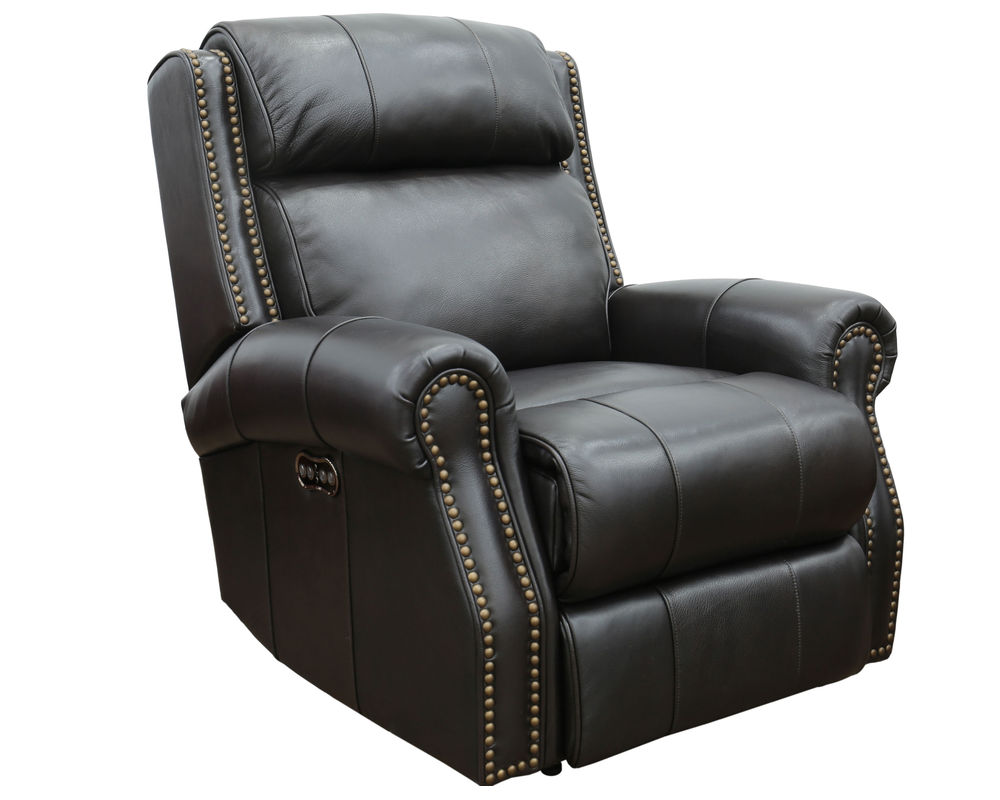 Swivel Glider Recliner Barcalounger Longhorn Leather Reclining