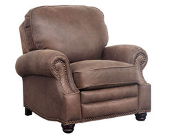 Longhorn Top Grain Leather Recliner (Bomber) In stock