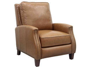 Melrose Leather Recliner in Ponytail
