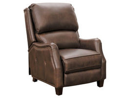 Morrison Big &amp; Tall Leather Recliner in Walnut