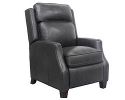 Nixon Leather Recliner in Gray