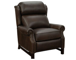 Thornfield Leather Recliner in Walnut