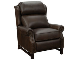 Thornfield Leather Recliner (Walnut) In stock