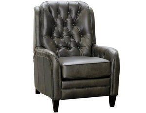 Whittington Leather Recliner in Graphite