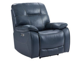 Axel Power Headrest Power Recliner in Admiral (Leather like fabric)