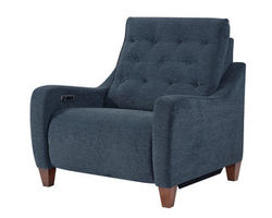Chelsea Power Recliner in Willow Blue