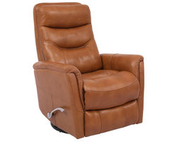 Gemini Leather Swivel Glider Recliner Butterscotch (In stock - Fast shipping)