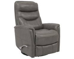 Gemini Leather Swivel Glider Recliner Ice (In stock - Fast shipping)
