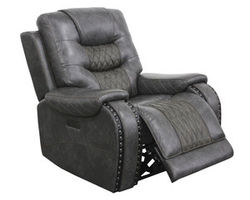 Outlaw Power Headrest Power Recliner (Leather like fabric)