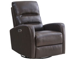 Ringo Power Headrest Swivel Glider Power Recliner Brown  (In stock - Fast shipping)