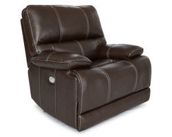 Shelby Power Headrest Power Recliner in Cabrera Cocoa