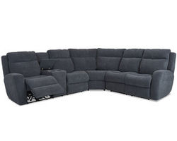 Brooks Power Headrest Power Reclining Sectional (Made to order fabrics)