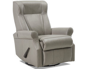 Saturn Leather Tall Back Reclining Chair (Made to order leathers)