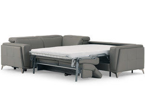 Paolo 44404 Full Size Sleeper Sectional (Made to order fabrics and leathers)