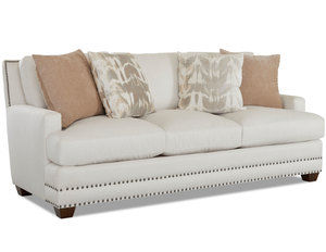 Chet Stationary Sofa with Down Cushions (Made to order fabrics)