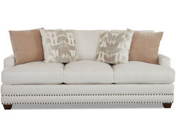 Chet Stationary Sofa with Down Cushions (Made to order fabrics)