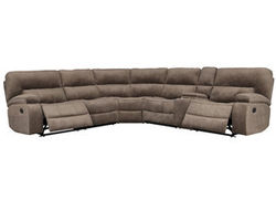 Chapman Six Piece Reclining Sectional in Kona Fabric