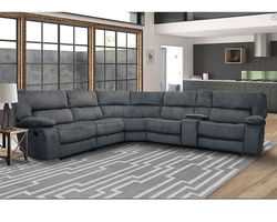 Chapman Six Piece Reclining Sectional Polo (In stock - Fast shipping)