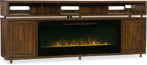 Big Sur Entertainment Console with Fireplace Insert