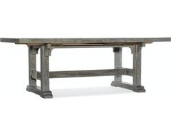 Beaumont 84in Rectangular Dining Table w-2/22in Leaves
