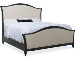 Ciao Bella King Upholstered Bed- Black