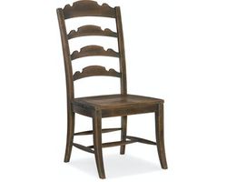 Hill Country Twin Sisters Ladderback Side Chair - 2 Pack
