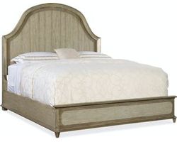 Alfresco Lauro Queen Panel Bed with Metal