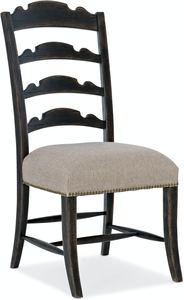 La Grange Twin Sisters Ladderback Side Chair - 2 per carton/price ea