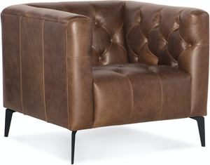 Nicolla Leather Stationary Chair