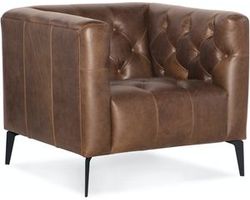 Nicolla Leather Stationary Chair