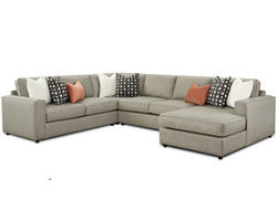 Monroe Ash Four Piece Stationary Sectional
