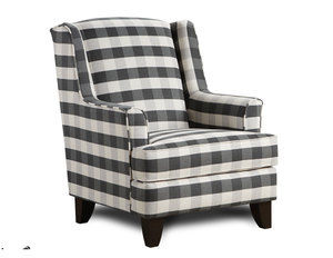Brock Charcoal Accent Chair