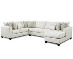 Homecoming Stone Four Piece Stationary Sectional
