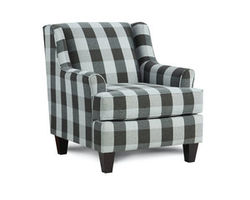 Block Party Ebony Accent Chair (Performance Fabric)