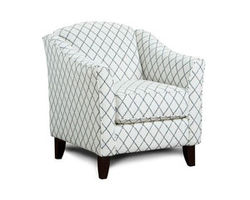 Muse Blue Accent Chair