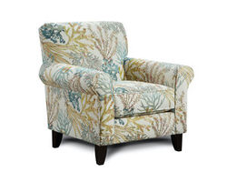 Coral Reef Caribbean Accent Chair