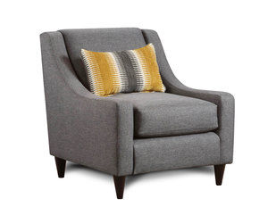 Maxwell Gray Accent Chair