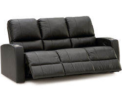 Pacifico Home Theater Triple 83" Reclining Sofa (Colors Available)