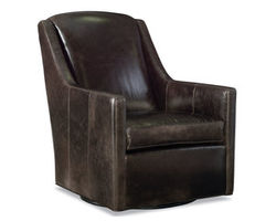 Lafayette Leather Swivel Glider - Accent Chair Available (Made to order leathers)