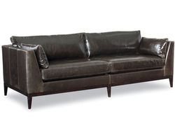 Raleigh 94&quot; Leather Sofa (Made to order leathers)