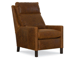 Nathan Leather High Leg Recliner - Power Recliner Available (Made to order leathers)