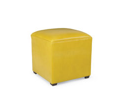 Masquerade Leather 20" Square Ottoman (+45 leathers)