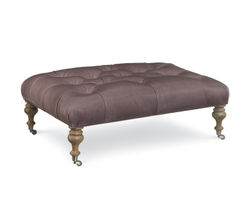 Jasper 43" x 32" Leather Ottoman (+45 leathers)