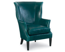 Daly Leather Wing Chair (Made to Order Leathers)