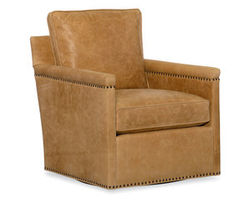 Brooklyn Leather Swivel Chair (+45 leathers)