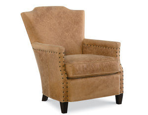 Jacque Leather Chair - Swivel Chair Available (Made to order leathers)