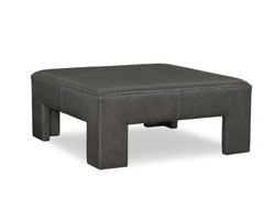 Margot 42" Square Leather Cocktail Ottoman (+45 leathers)